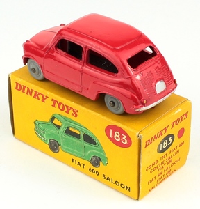 Dinky toys 183 fiat 600 saloon yy7281