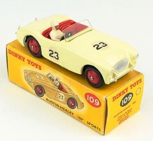 Dinky toys 109 austin healey yy733
