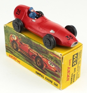 Nicky dinky toys 239 vanwall racing car yy738