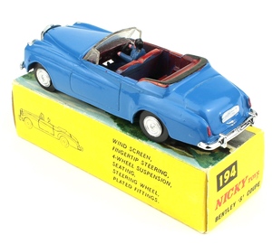 Nicky dinky toys 194 bentley yy7401 