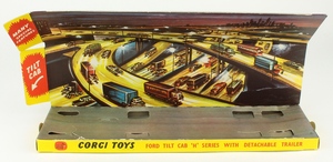 Corgi toys 1137 ford tilt cab trailer express service yy7613