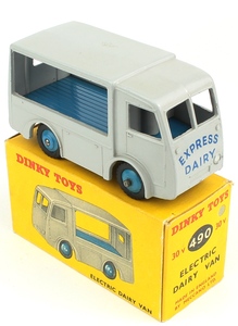 Dinky toys 490 electric dairy van express yy777