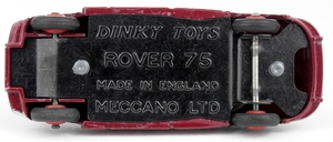 Dinky toys 156 rover 75 yy7832