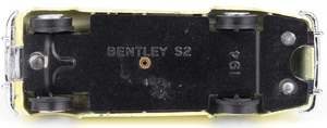 Nicky dinky toys 194 bentley yy7892