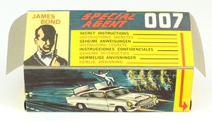 Corgi toys 261 james bond aston martin yy7963