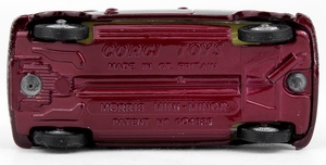 Corgi toys 226 morris mini minor yy8012