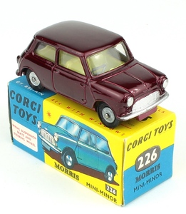 Corgi toys 226 morris mini minor yy801