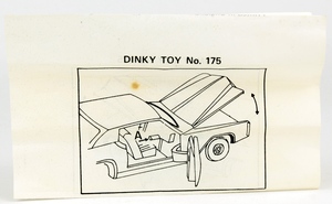 Dinky toys 175 cadillac eldorado yy8052