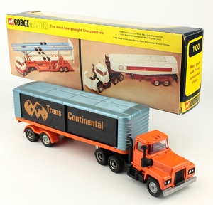 Corgi toys 1100 mack truck transcontinental yy843