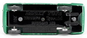 Dinky toys 189 triumph herald yy8542