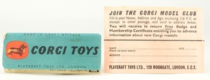 Corgi toys 201m austin cambridge saloon orange yy8663