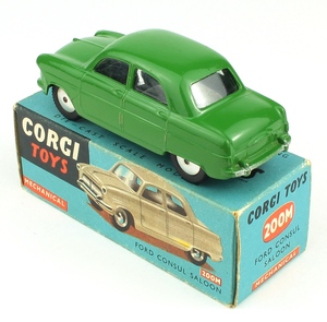 Corgi toys 200m ford consul green yy8641