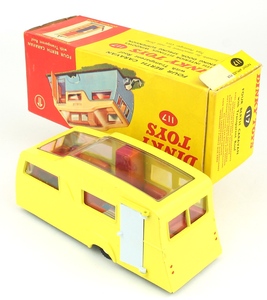 Dinky toys 117 four berth caravan yy8701