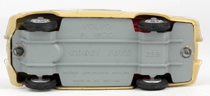 Corgi toys 228 volvo p1800 yy8912