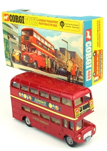 Corgi toys 468 routemaster bus outspan yy899