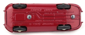 Corgi toys 307 e type jaguar yy9172