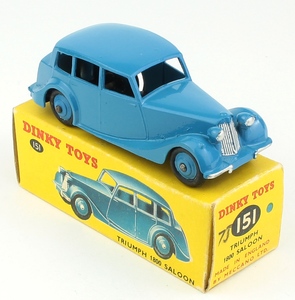 Dinky toys 151 triumph 1800 saloon yy923