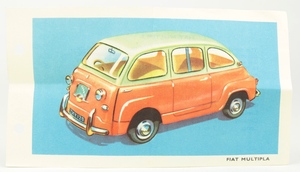 Spot on models 120 fiat multipla yy9363
