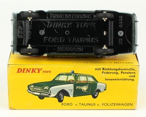 French dinky toys 551 ford taunus polizei yy9502