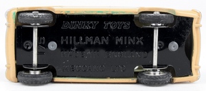 Dinky toys 175 hillman minx spun yy9672