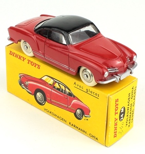 French dinky 24m volkswagen karmann ghia yy968