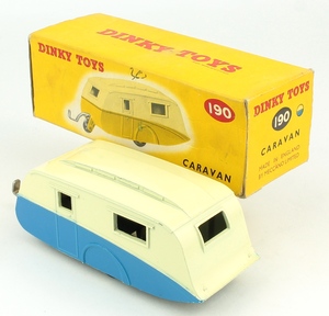 Dinky toys 190 caravan yy9691