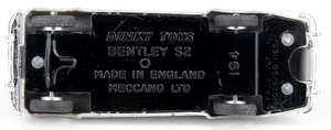 Dinky toys 194 bentley coupe yy9742