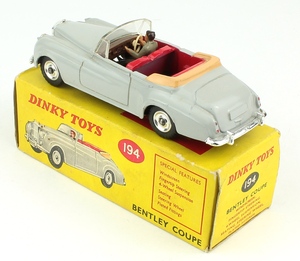 Dinky toys 194 bentley coupe yy9741
