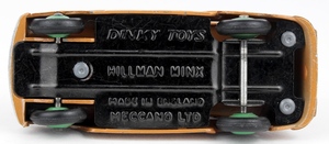 Dinky toys 154 hillman minx yy9782