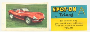 Spot on models 10jaguar xk ss yy983