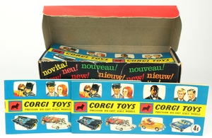 Corgi toys catalogue dispenser 1967 yy987