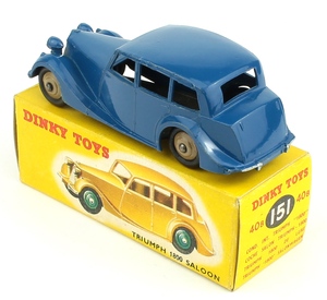 Dinky toys 151 triumph saloon  zz221