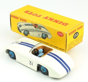 Dinky toys 133 cunningham road racer zz201