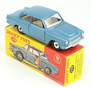 Dinky #139 Ford Consul Cortina Reproduction Box by DRRB 