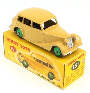 Dinky toys 151 triumph 1800 saloon zz23