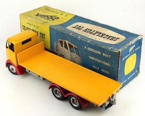 Shackleton foden model trailer yellow zz34