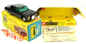 Corgi toys 268 green hornet black beauty zz40