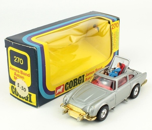 Corgi toy 270 james bond aston martin zz512