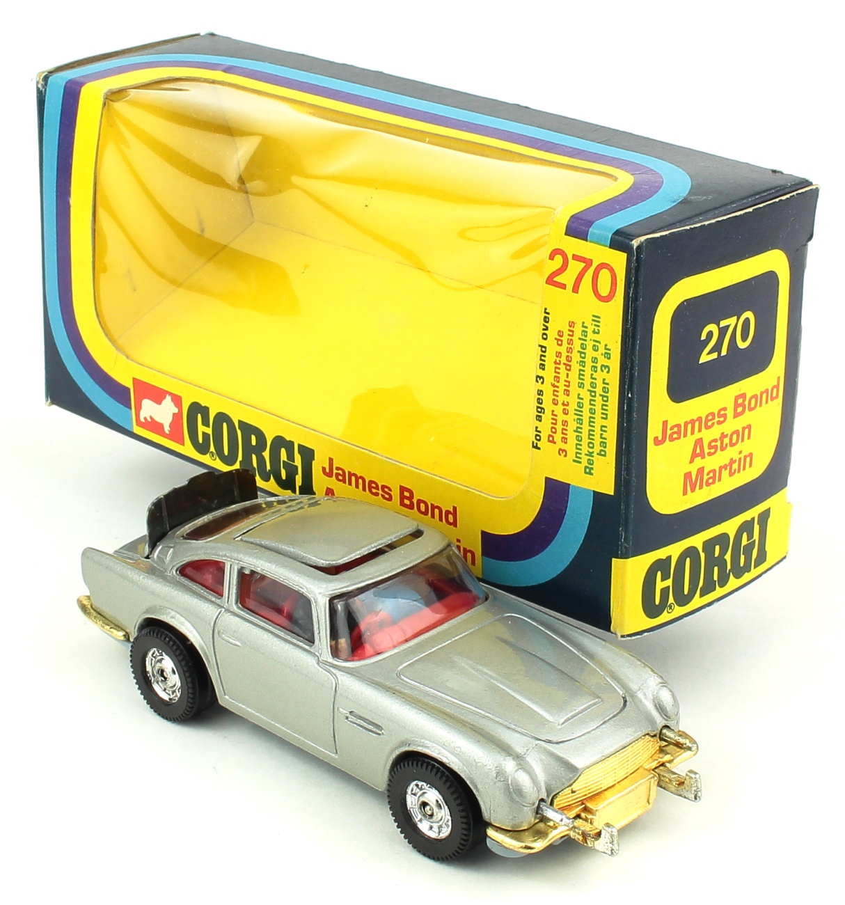 Corgi Toys 270 James Bond's Aston Martin - QDT