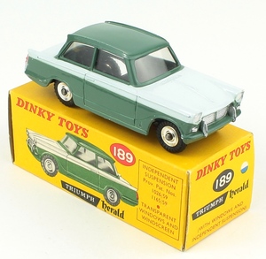 Dinky toys 189 triumph herald promotional zz59