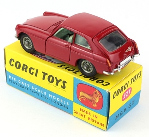 Corgi toys 327 mgb gt zz801