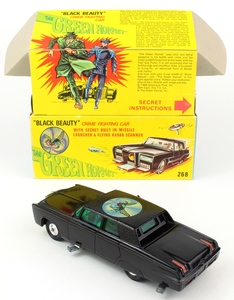 Corgi Toys #268 The Green Hornet REPRO misil de plástico y Spinner 