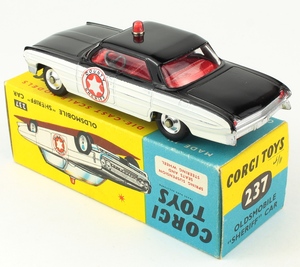 Corgi toys 237 oldsmobile sheriff car zz951