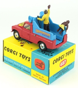 Corgi toys 487 chipperfields circus parade zz1031
