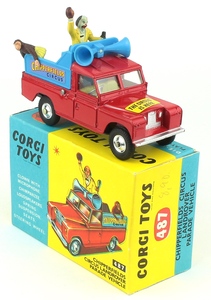 Corgi toys 487 chipperfields circus parade zz103