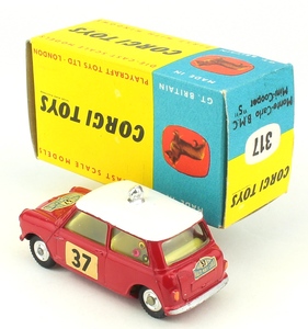 Corgi toys 317 monte carlo mini cooper s zz1051