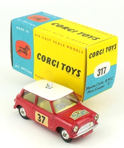 Corgi toys 317 monte carlo mini cooper s zz105