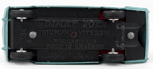 Dinky toys 134 triumph vitesse zz1162