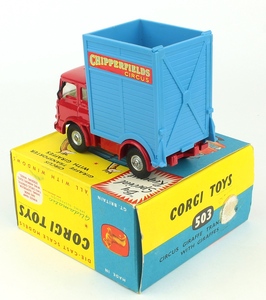 Reproduction Box by DRRB Corgi #503 Chipperfield's Circus Giraffe Transporter 