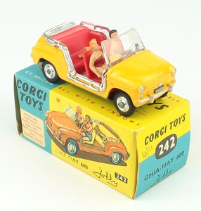 Corgi toys 242 fiat jolly zz186